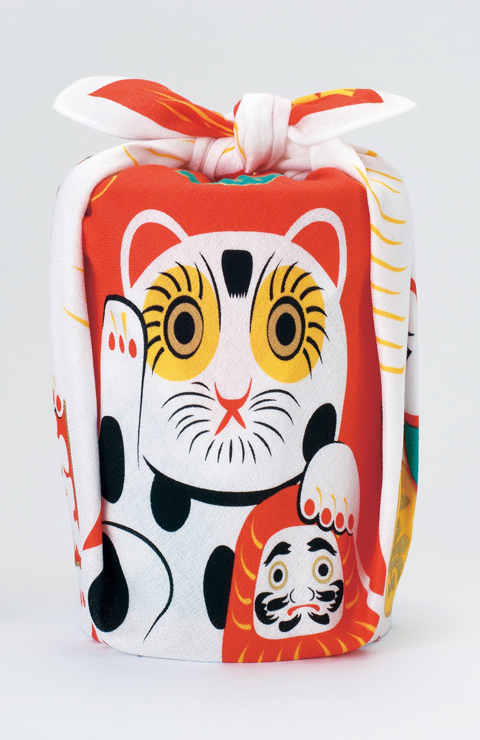 Yamada Furoshiki Manekineko Tissu japonais Motif chat