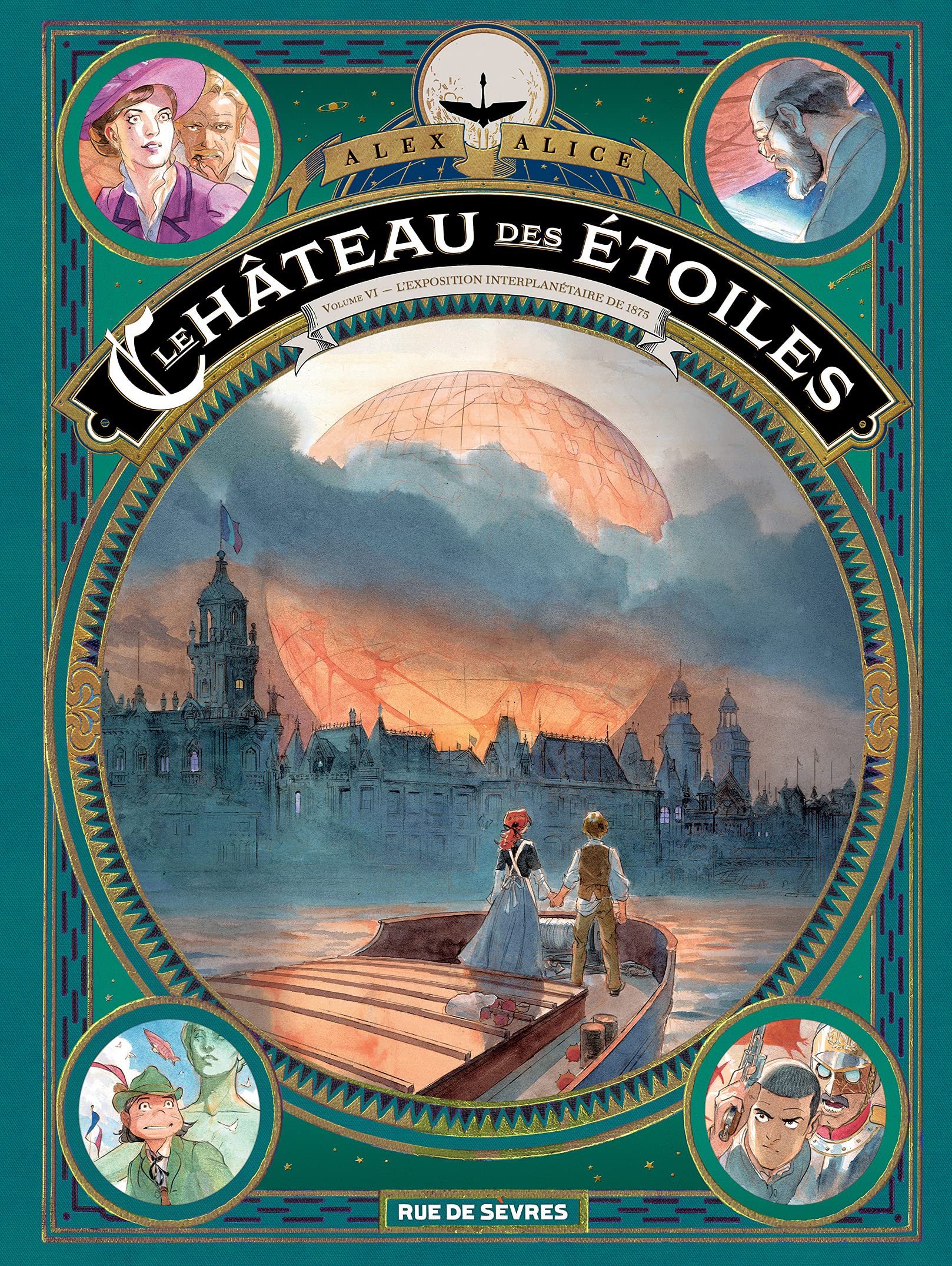 Le château des étoiles - tome 6: L'exposition interplanétaire de 1875