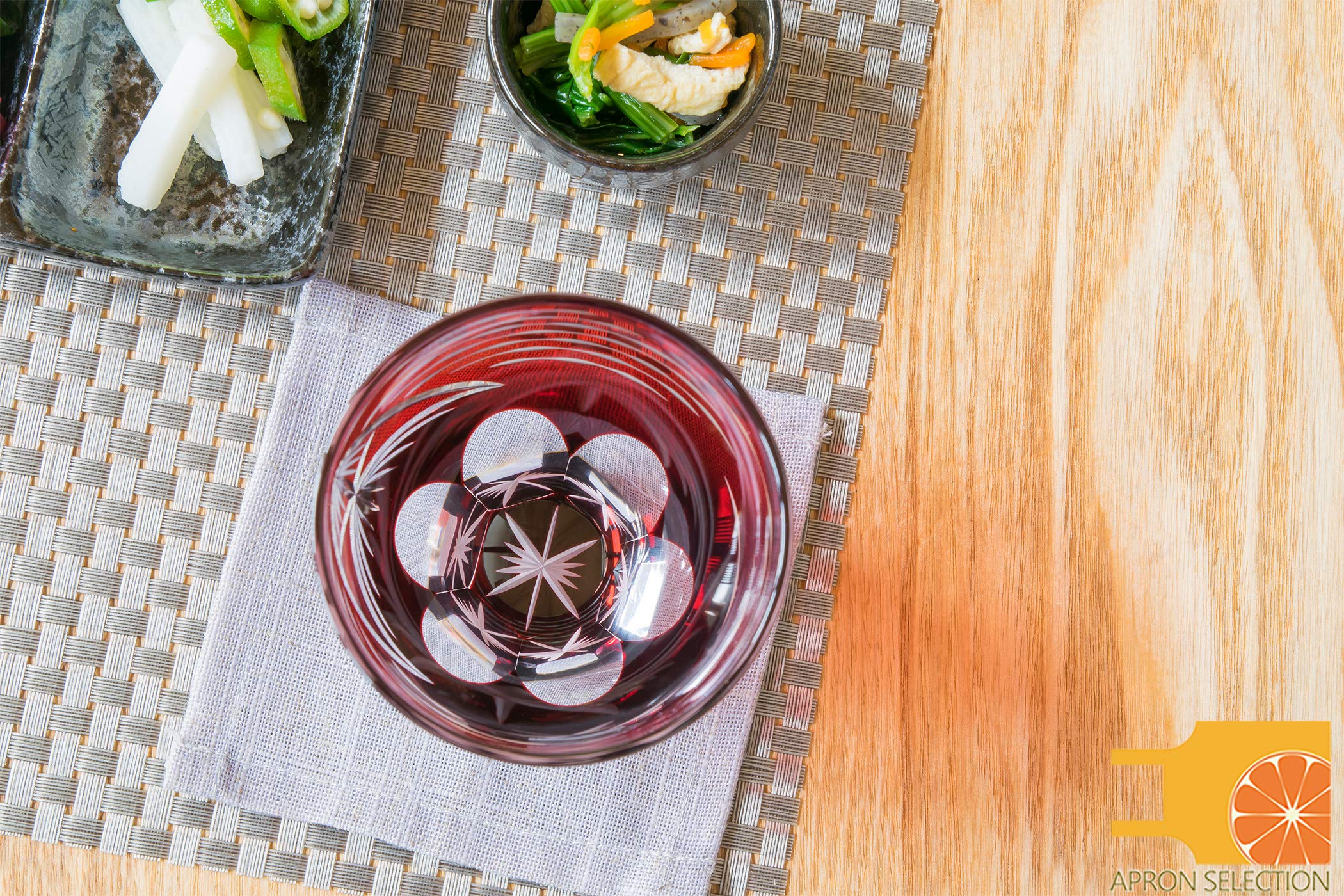 Amazon | Japanese Traditional Crafts、Edo Kiriko Old Fashioned