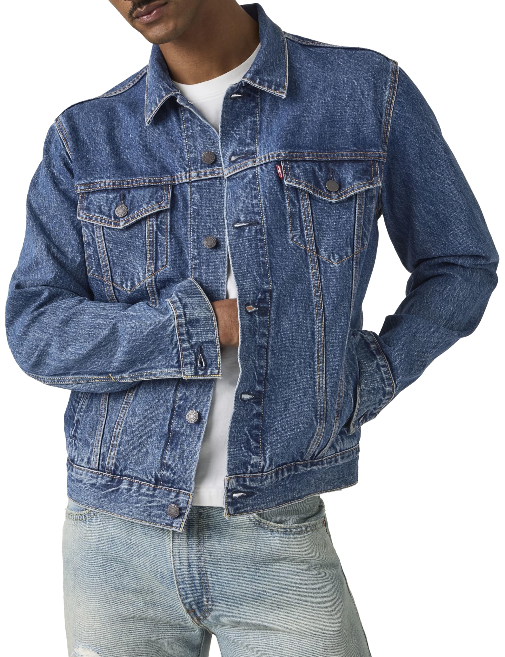 Levi's Men's Million Dollar T The Trucker Jacket