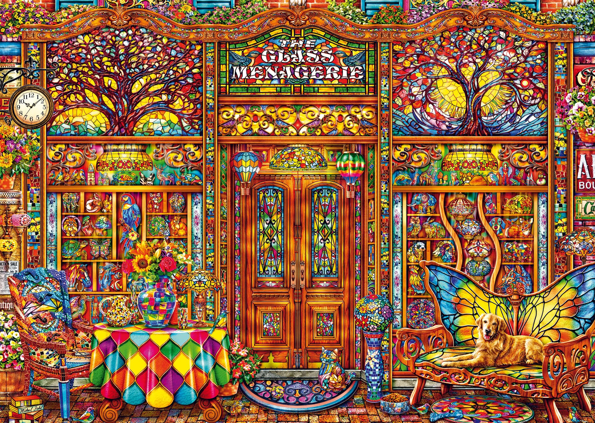 Schmidt | Michael Fischel: Glass Menagerie | 1,000 Piece Jigsaw Puzzle | Age 14+