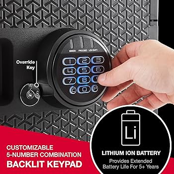 SentrySafe 電子金庫　耐火性 JFW205BXL | 製品一覧 | マスターロック・セントリー日本株式会社