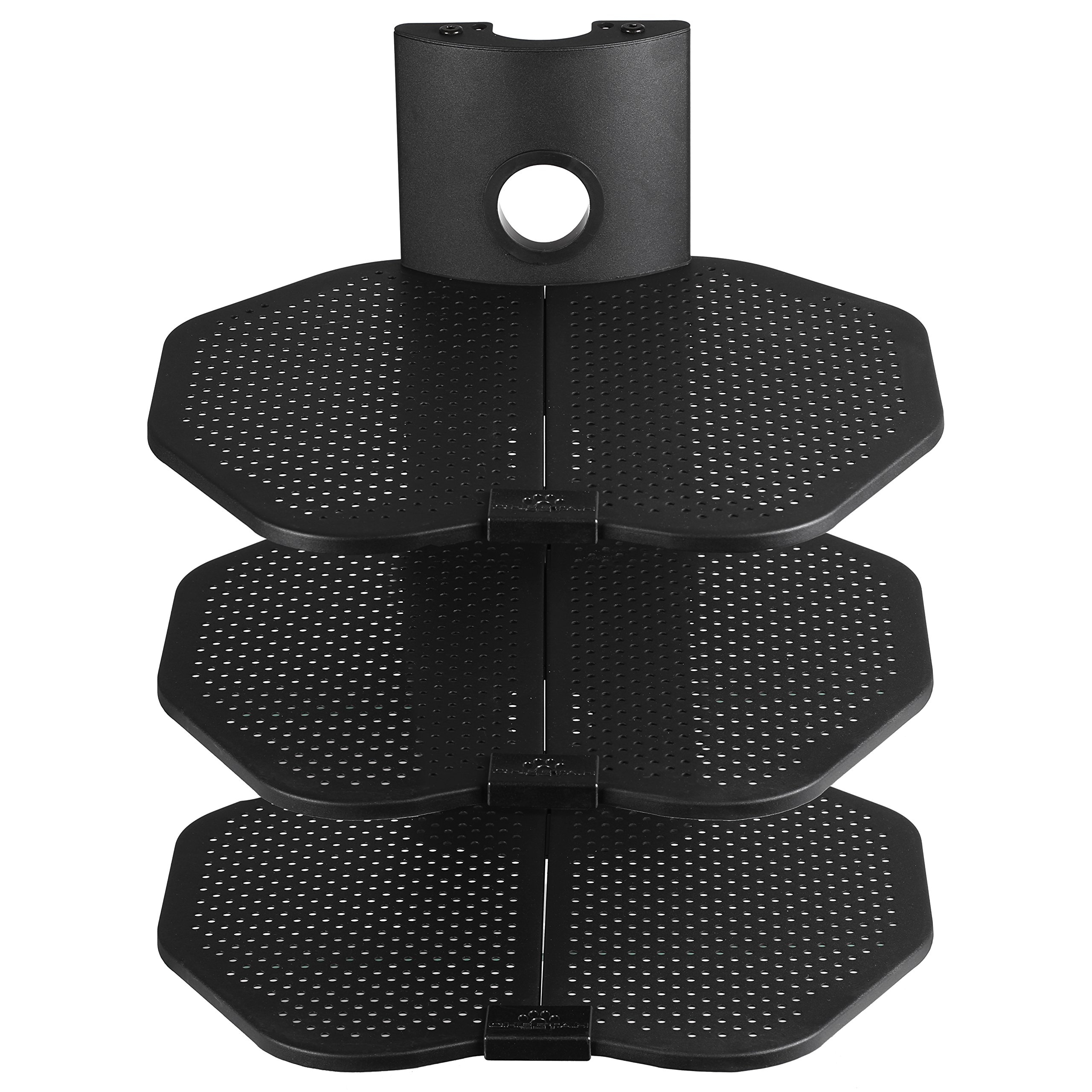 Cheetah TV Wandhalterung 3 Regalhalterung, Komponentenregale Zubehör, Unterhaltungskonsole zum Halten von Unterhaltungsgeräten, Konsolen, Kabelmanagement, inklusive 4,6 m HDMI-Kabel