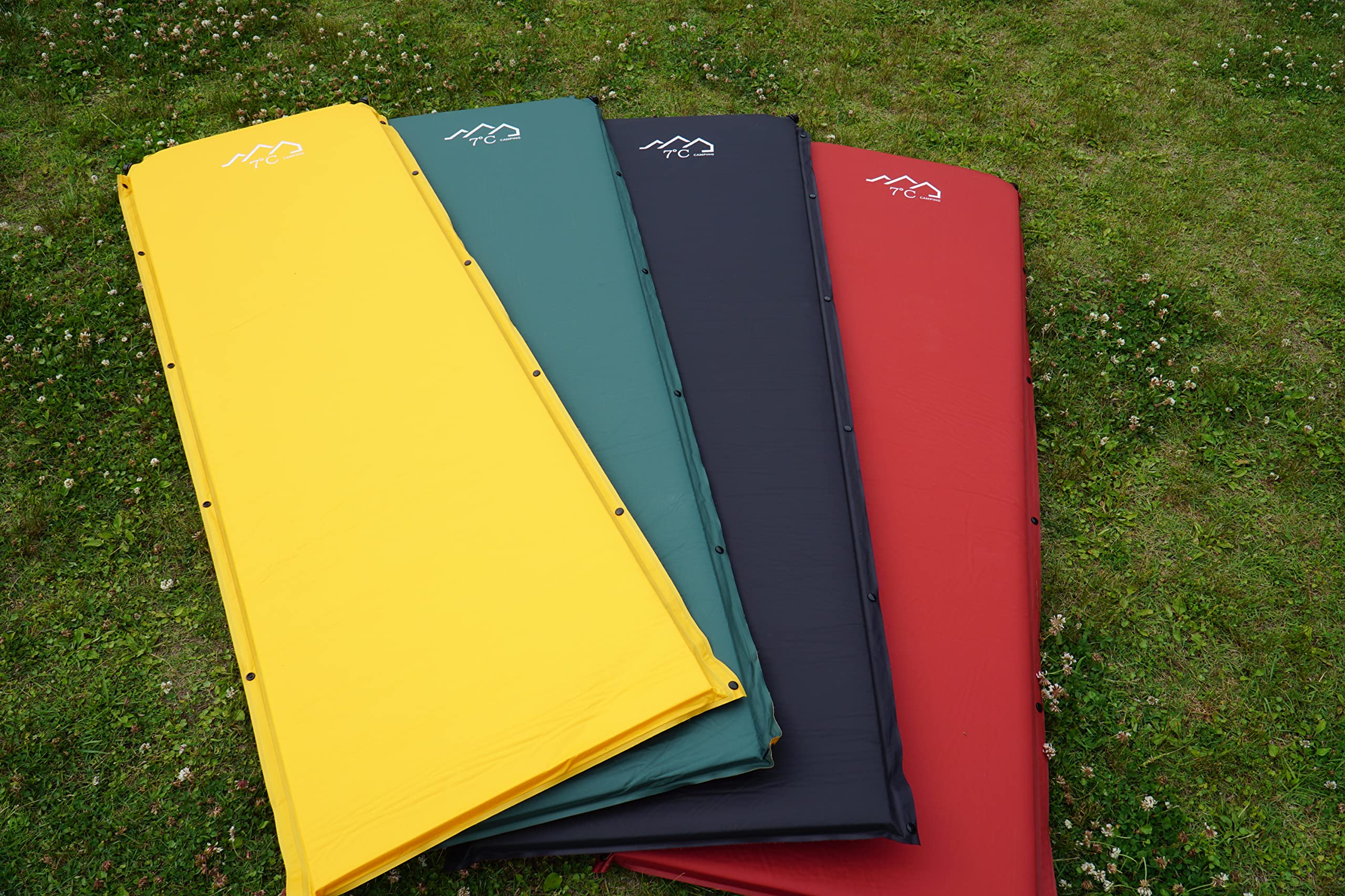 Amazon.co.jp: 7℃ CAMPING キャンプマットエアーマット 厚手約5cm 自動