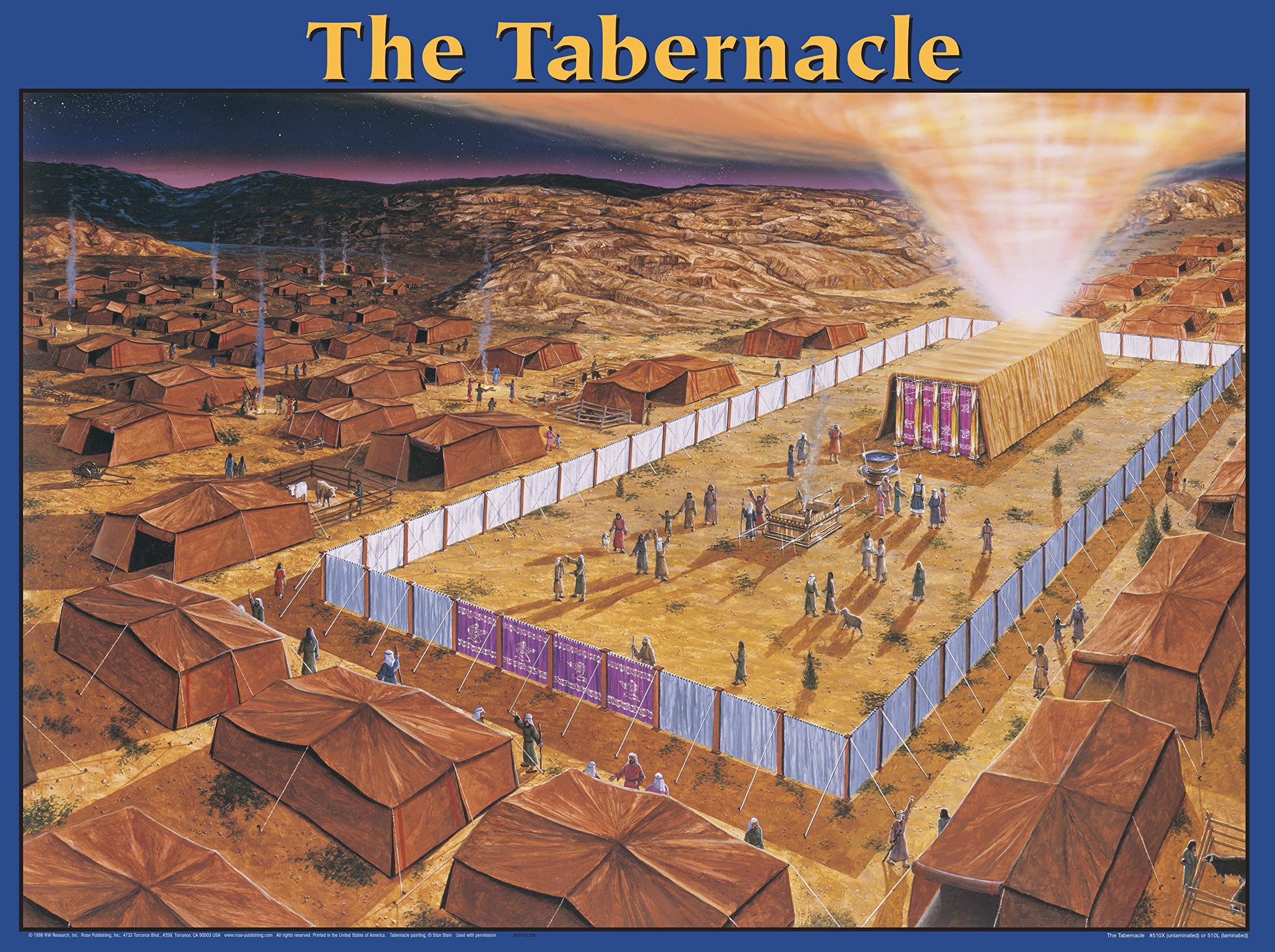 The Tabernacle Wall Chart