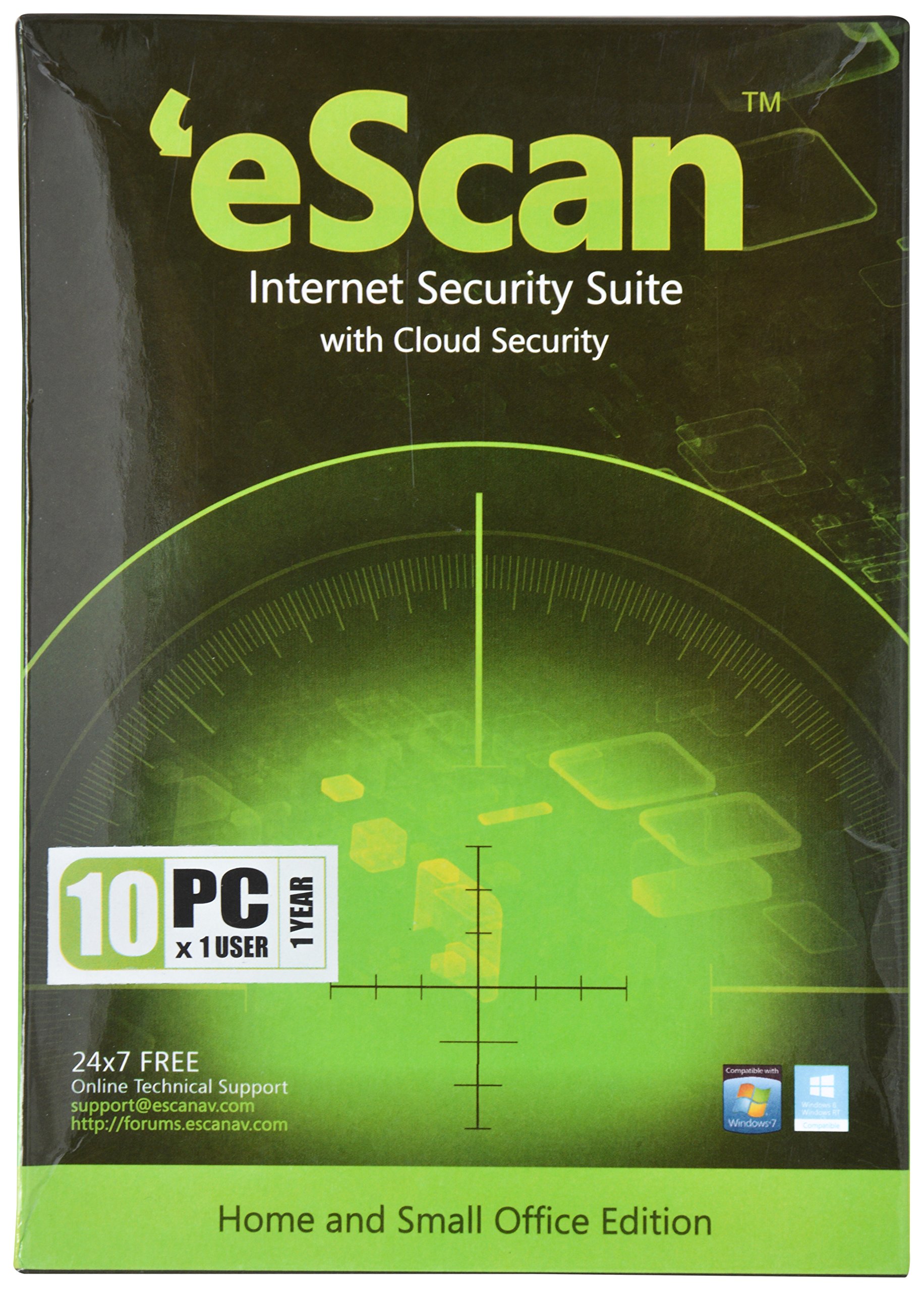 Escan Internet Security Suite with Cloud Security (2015) - 10 Users(DVD) (B075L3BMG7) Amazon Price History, Amazon Price Tracker