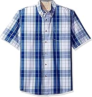 Vista 1 de Wrangler Authentics Camisa clásica a cuadros de manga corta para hombre