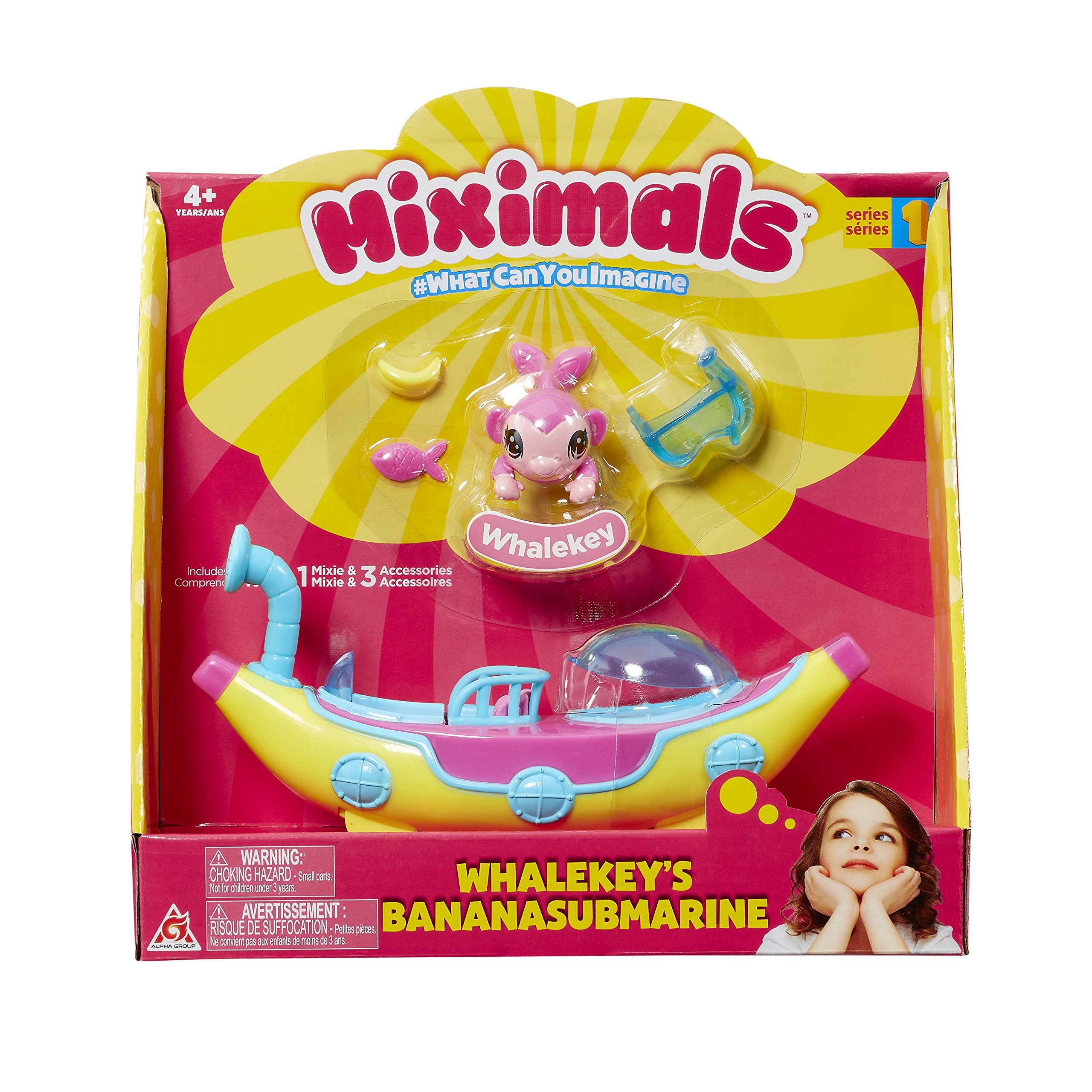 Miximals Series 1 - Mobile Mix up Whale Key's Banana Submarine