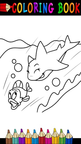 Coloring book Shark For Kids