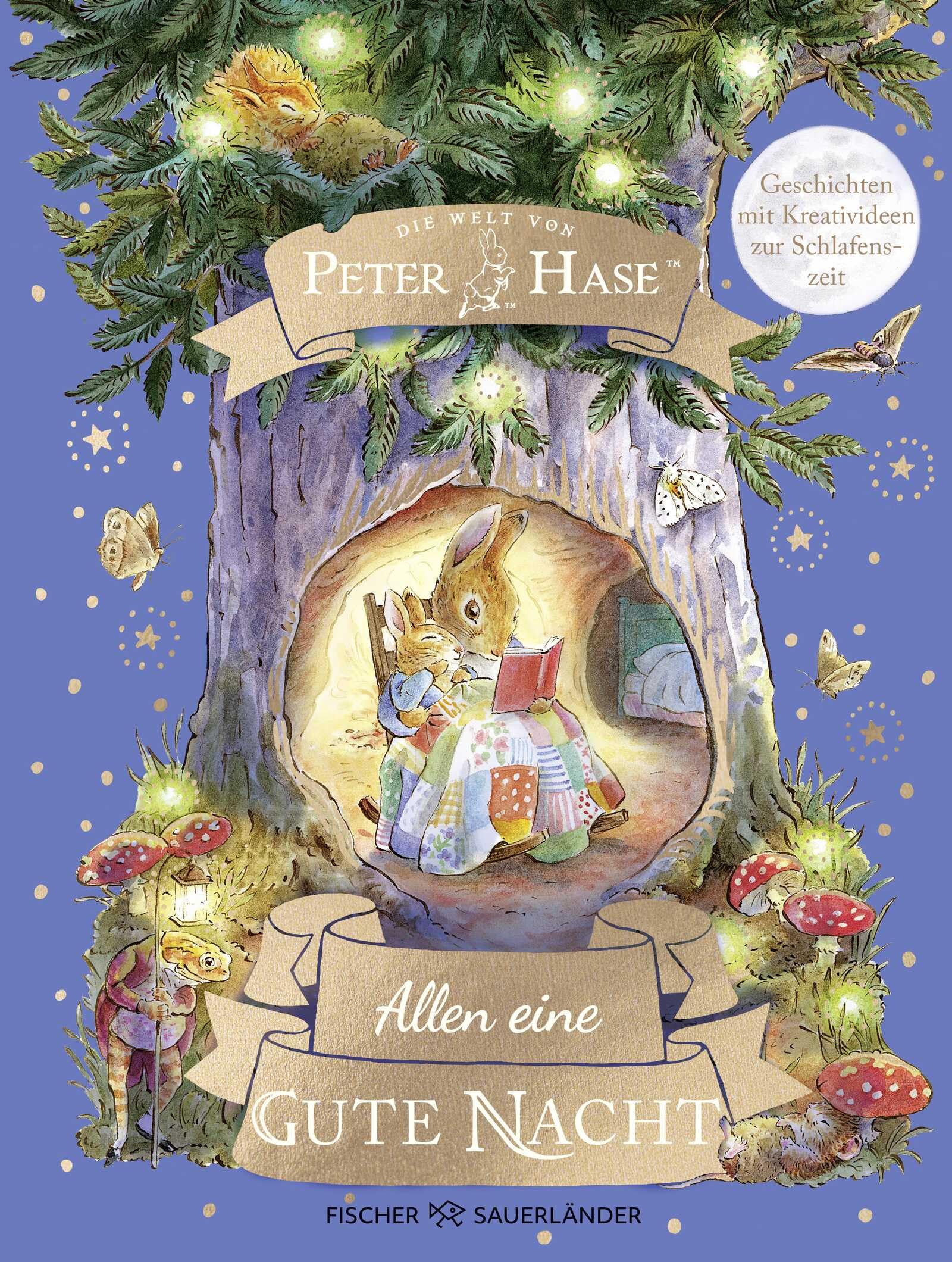 Die Welt von Peter Hase Allen eine gute Nacht: 24 Gutenachtgeschichten zum Vorlesen für Kinder ab 5 Jahren I Mit Kreativideen zur Schlafenszeit