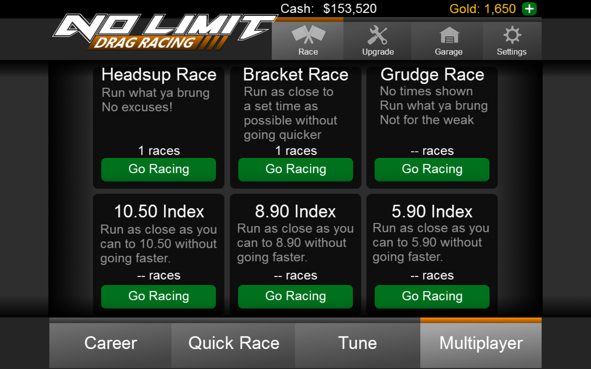 No Limit Drag Racing App on Amazon Appstore