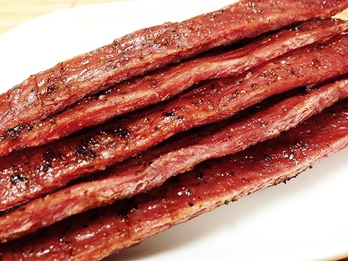 Miniatura 3 de Singapore Street Food, carne seca de res a la parrilla (sabor a pimienta negra dulce de 4 onzas). *A la parrilla fresca a tu pedido *Enviado el