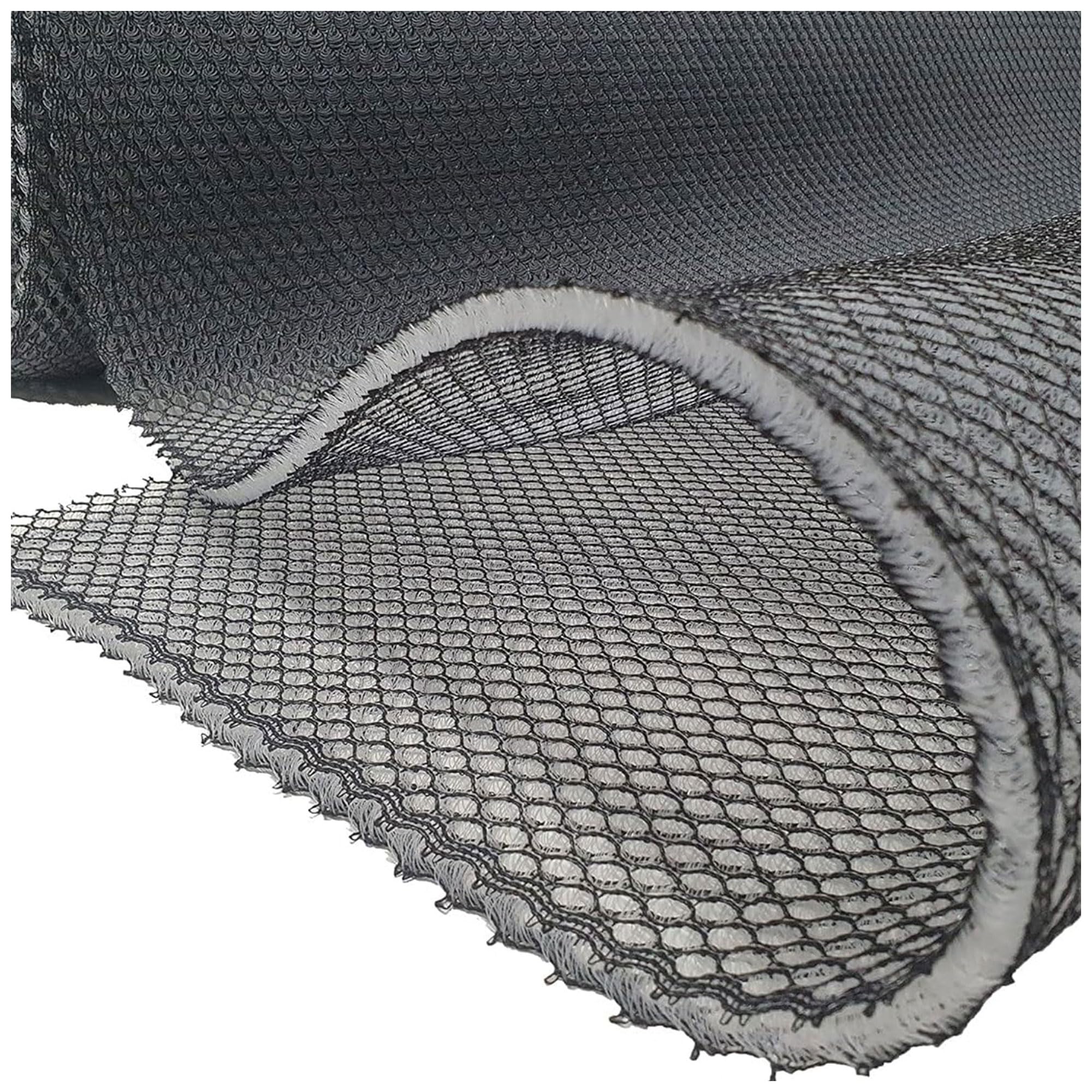 Malla de aire, 10 mm de carbono, 410 g/m², diferentes longitudes, 160 cm x 200 cm, precio base por m²: 17,31 €