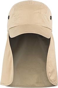 Basic Nature Legionärskappe mit Nackenschutz