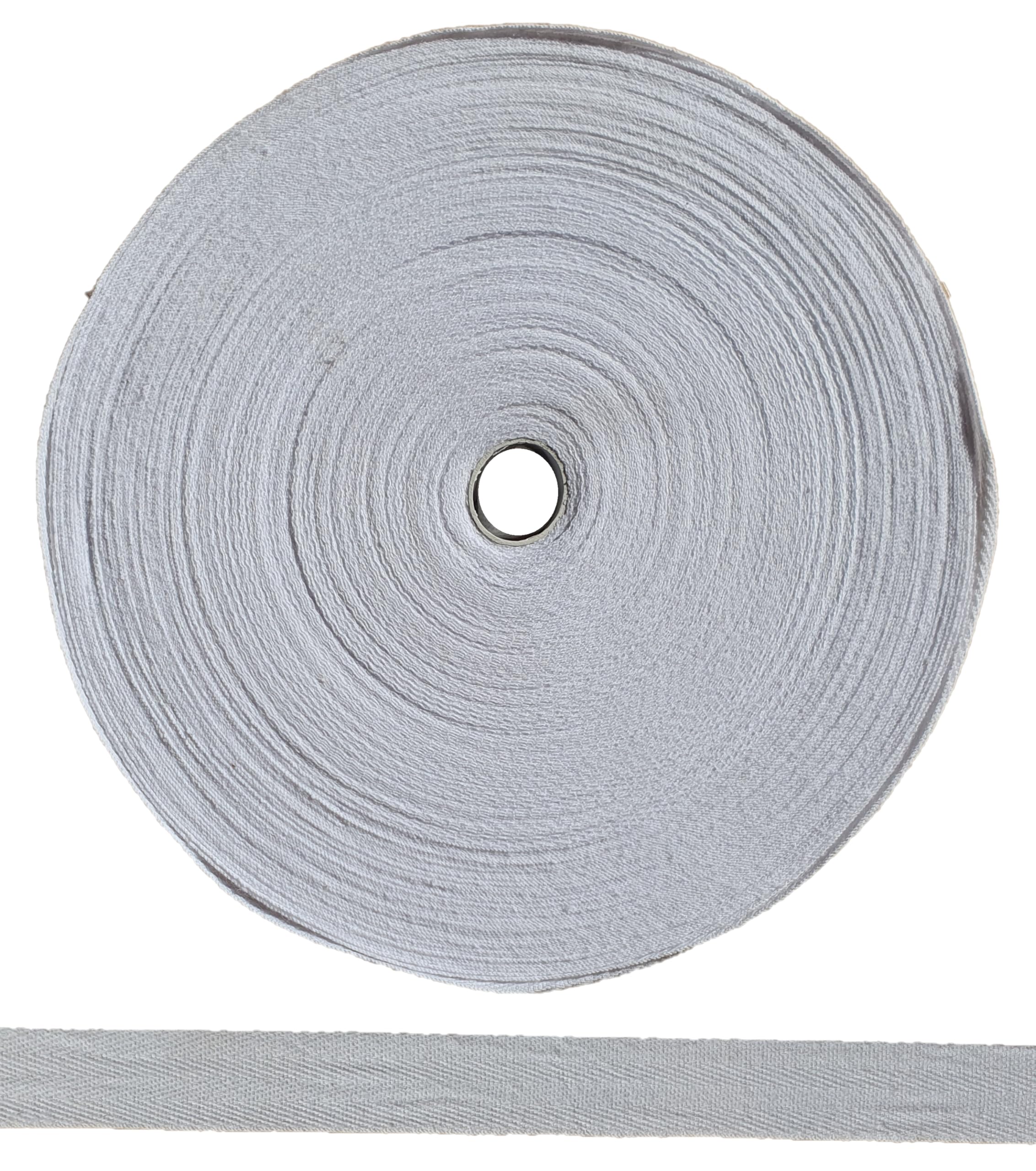 ME:NaMa 100% Cotton Seam Tape, 50 m x 20 mm, High Quality Twill Tape, Herringbone Tape, Seam Tape, Ideal for DIY Sewing