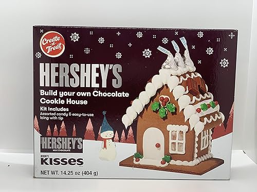 Create A Treat Kit de pan de jengibre Hershey's Build Your Own Cookie House