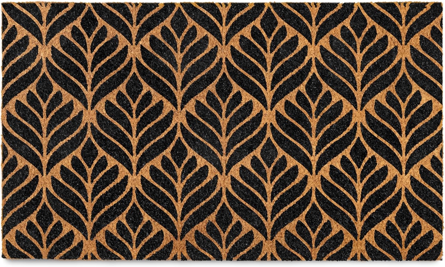 MAINEVENT Door Mat Modern Outdoor 30x17 Inch, Modern Front Door Mat for Covered Outside Entrance, Art Deco Welcome Mat, Geometric Doormat w/Non-Slip Backing