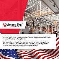 Vista 5 de Amana Tool - 55264 - Broca con punta de carburo para avellanado de 82°, Diámetro de 3/8 x 49 Grados x 1/4 de liberación rápida