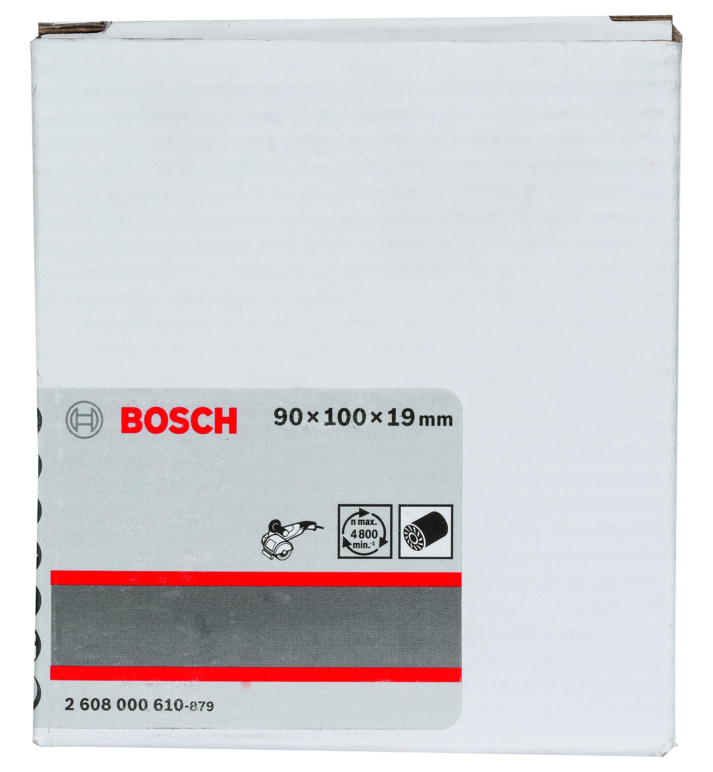 Bosch 2608000610 Expansionswalze 90x100x19mm, Schwarz