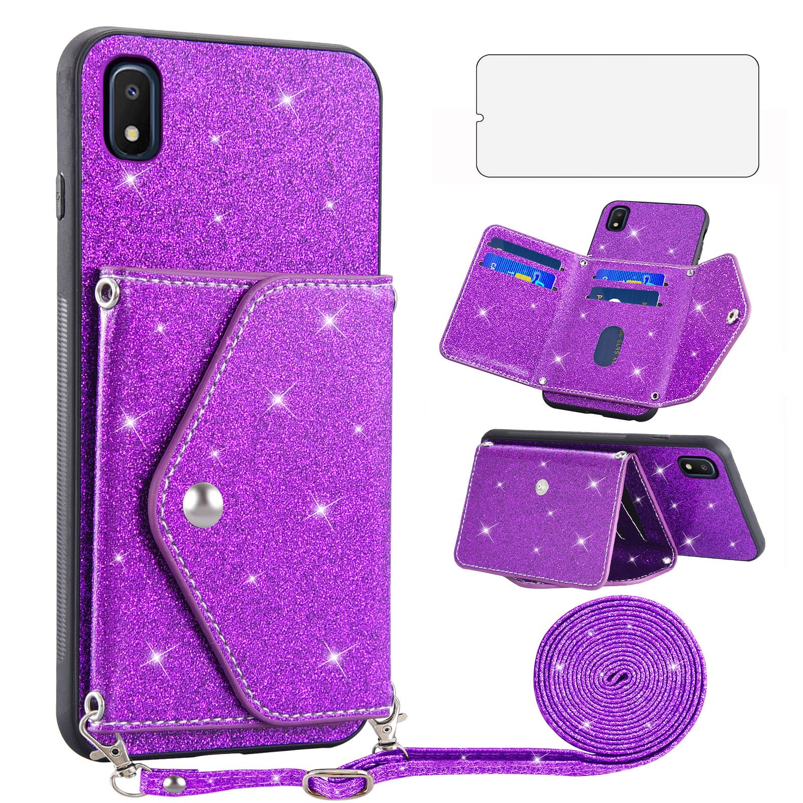 Coque A10E Asuwish anti-choc GLTSJB US Violet - 8