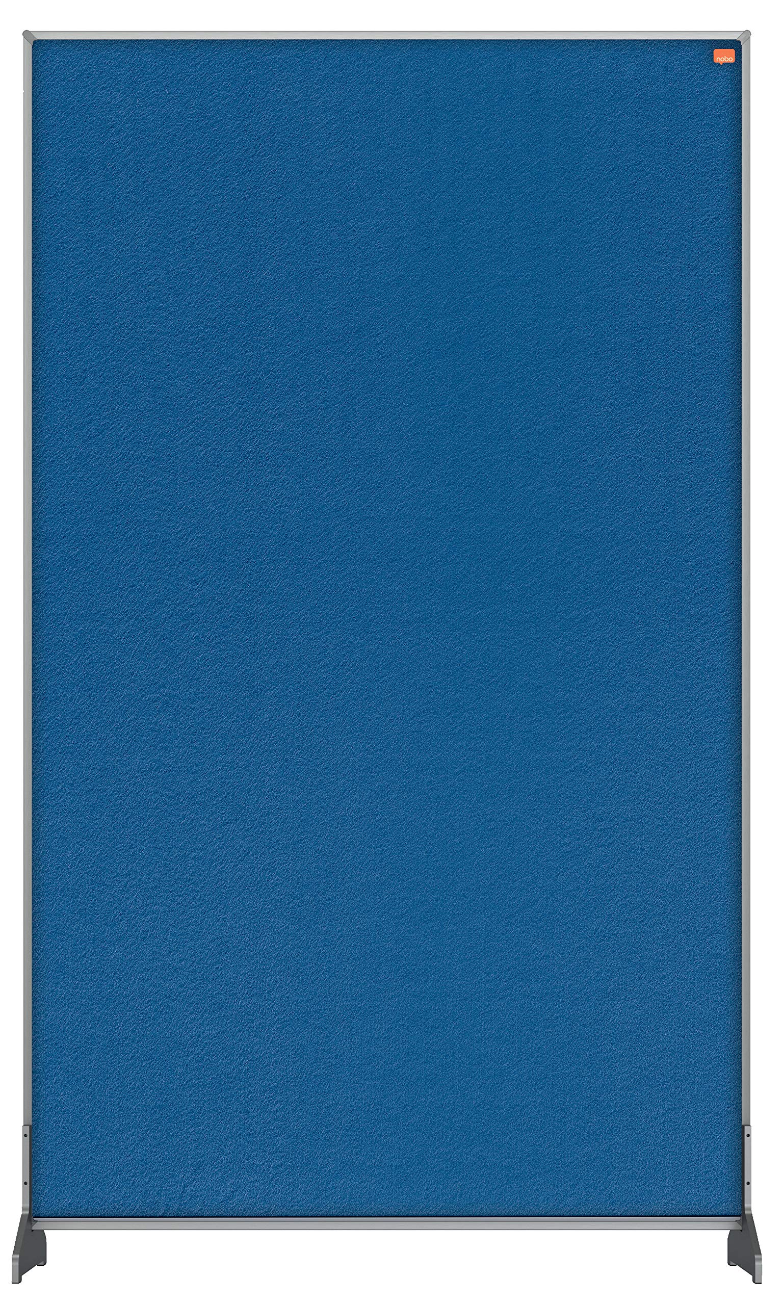 Nobo Impression Pro Desk Divider 1.8 m High – Felt Surface – Blue