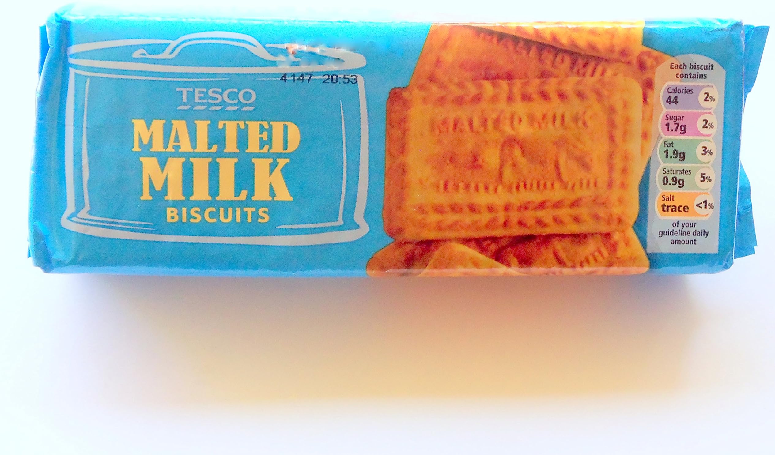 Tesco Malted Milk Biscuits 200g (Pack of 6)