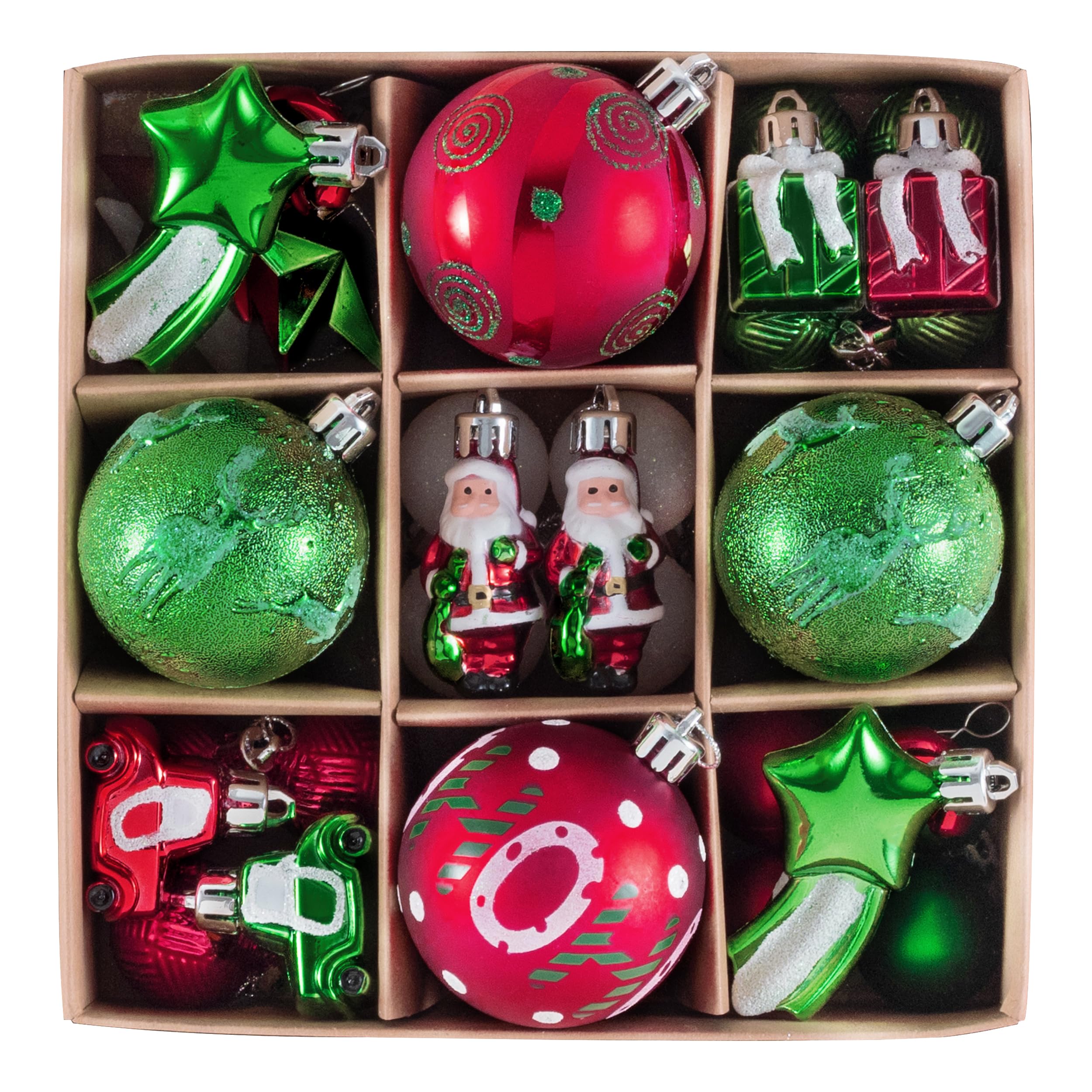 Décorations de Noël incassables Valery Madelyn : fini la casse avec ce lot de 35 pièces pour sapin