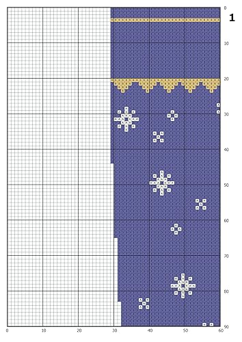 Miniatura 5 de Patrones de calcetines navideños de punto de cruz, bonito ángel, pequeño Jesús, religioso, católico, moderno, fácil de imprimir, para principiantes,