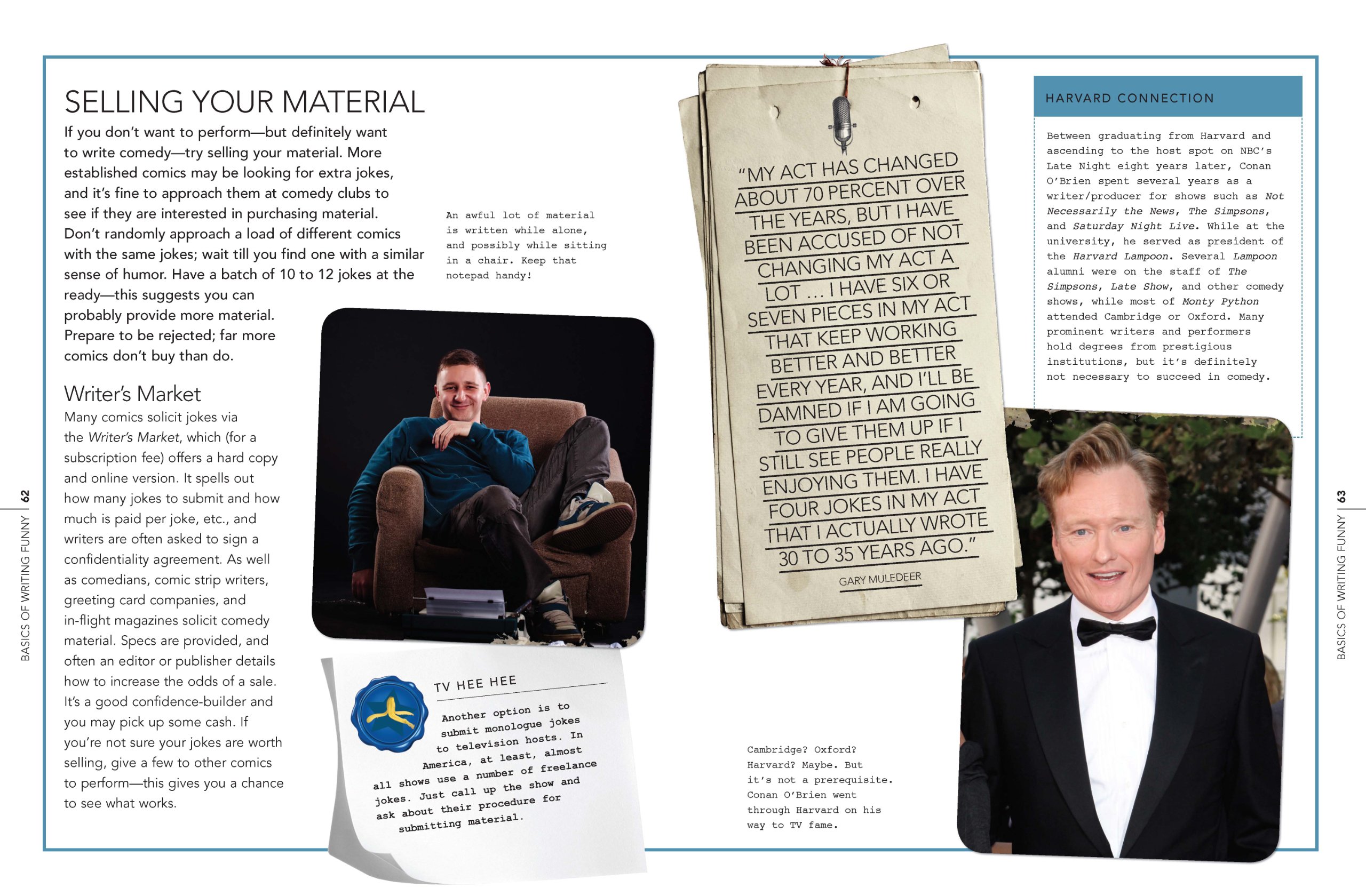 The Comedy Bible: The Complete Resource for Aspiring Comedians McKim, Brian and Skene, Traci - PT03