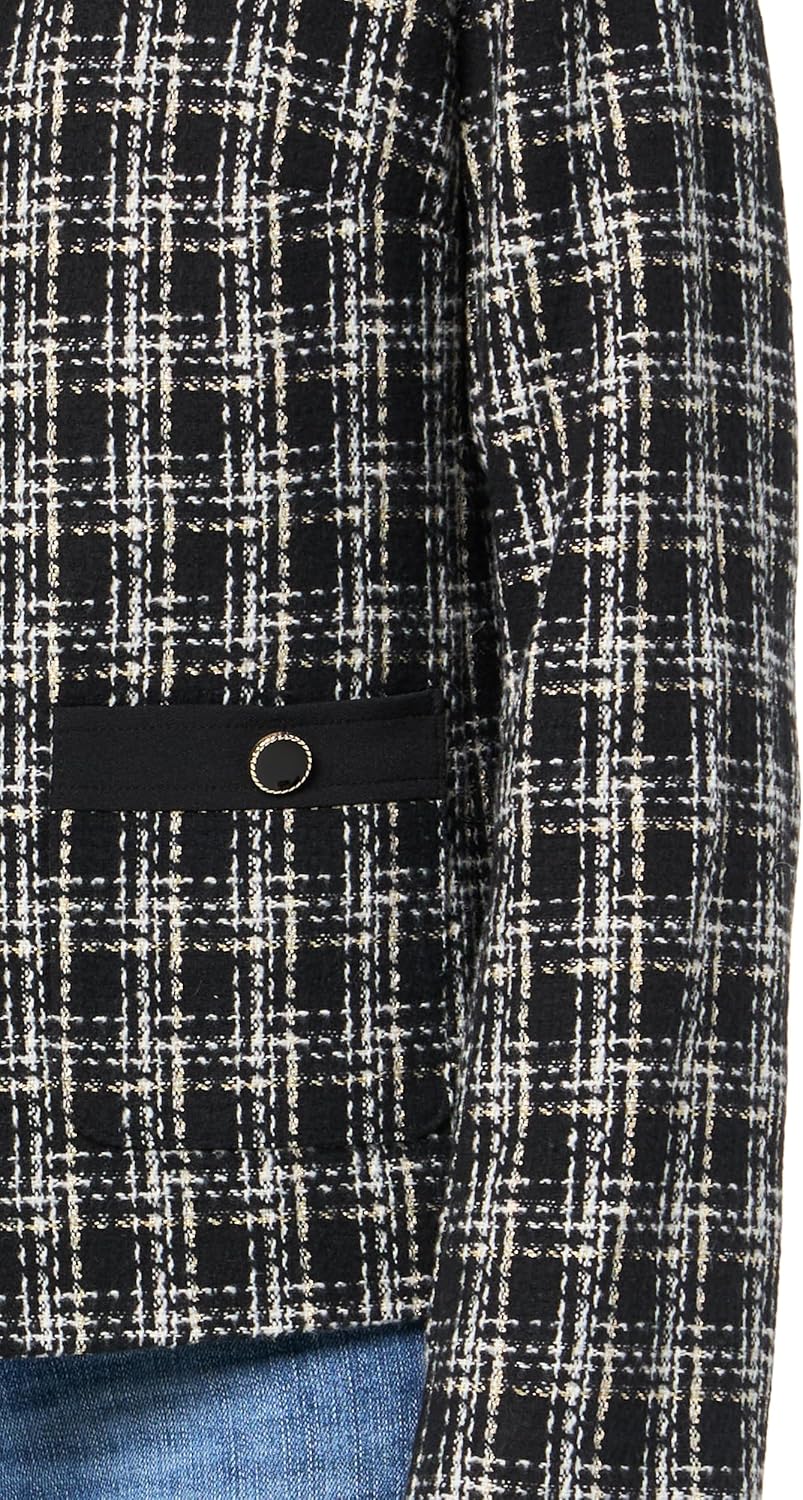 Kasper Women's Two Pocket Long Sleeve Cardigan