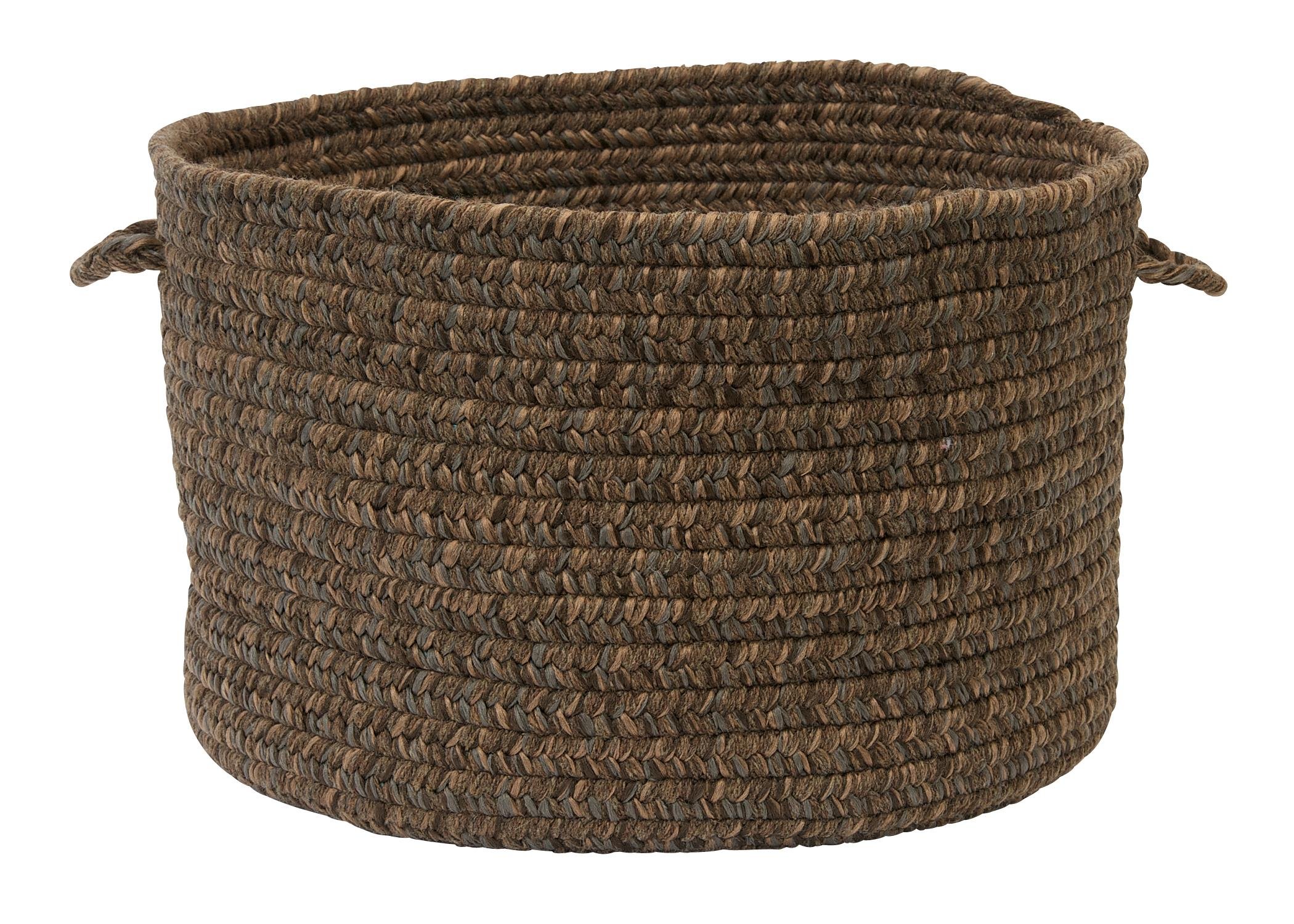 Colonial Mills Hayward Utility Basket, 18 by 12-Inch, Bark