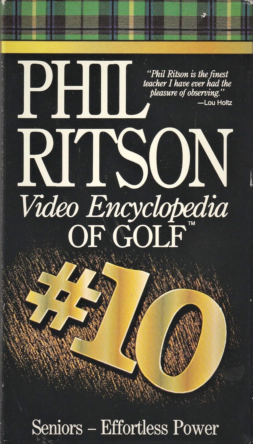 Amazon.com: Phil Ritson Video Encyclopedia of Golf #10 Seniors ...