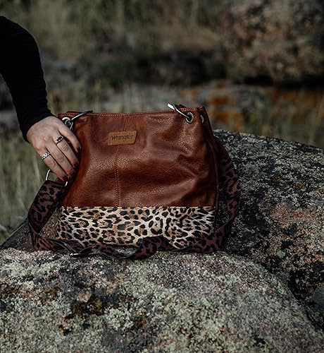 Miniatura 10 de Wrangler - Bolsas Hobo para mujer de cuero vegano con asa superior bolsos y bolsos de hombro Negro, Marrón, Coffee, Hot Pink, Caqui, Pewter