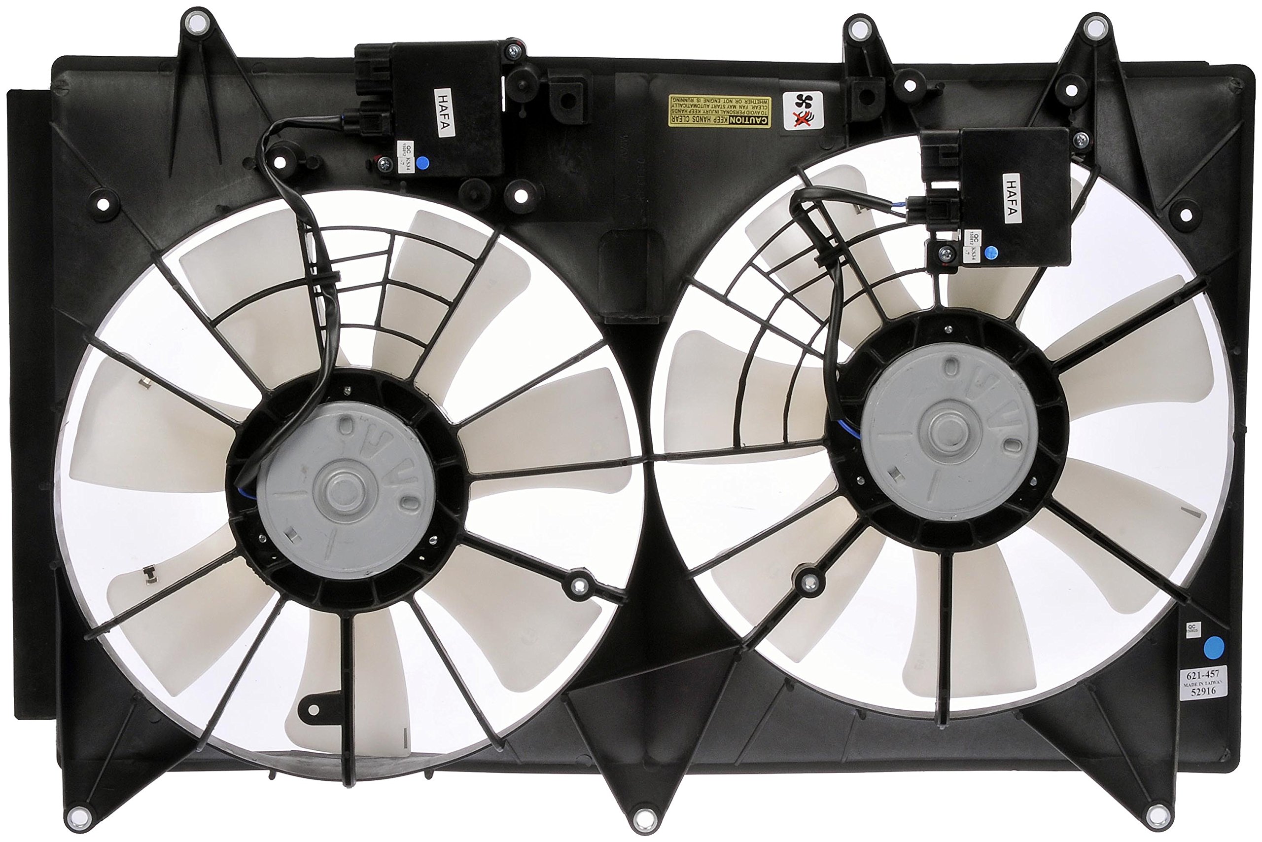 DORMAN 621-457 Dual Fan Assembly Without Controller For 10-12 Mazda CX-7 - View #9