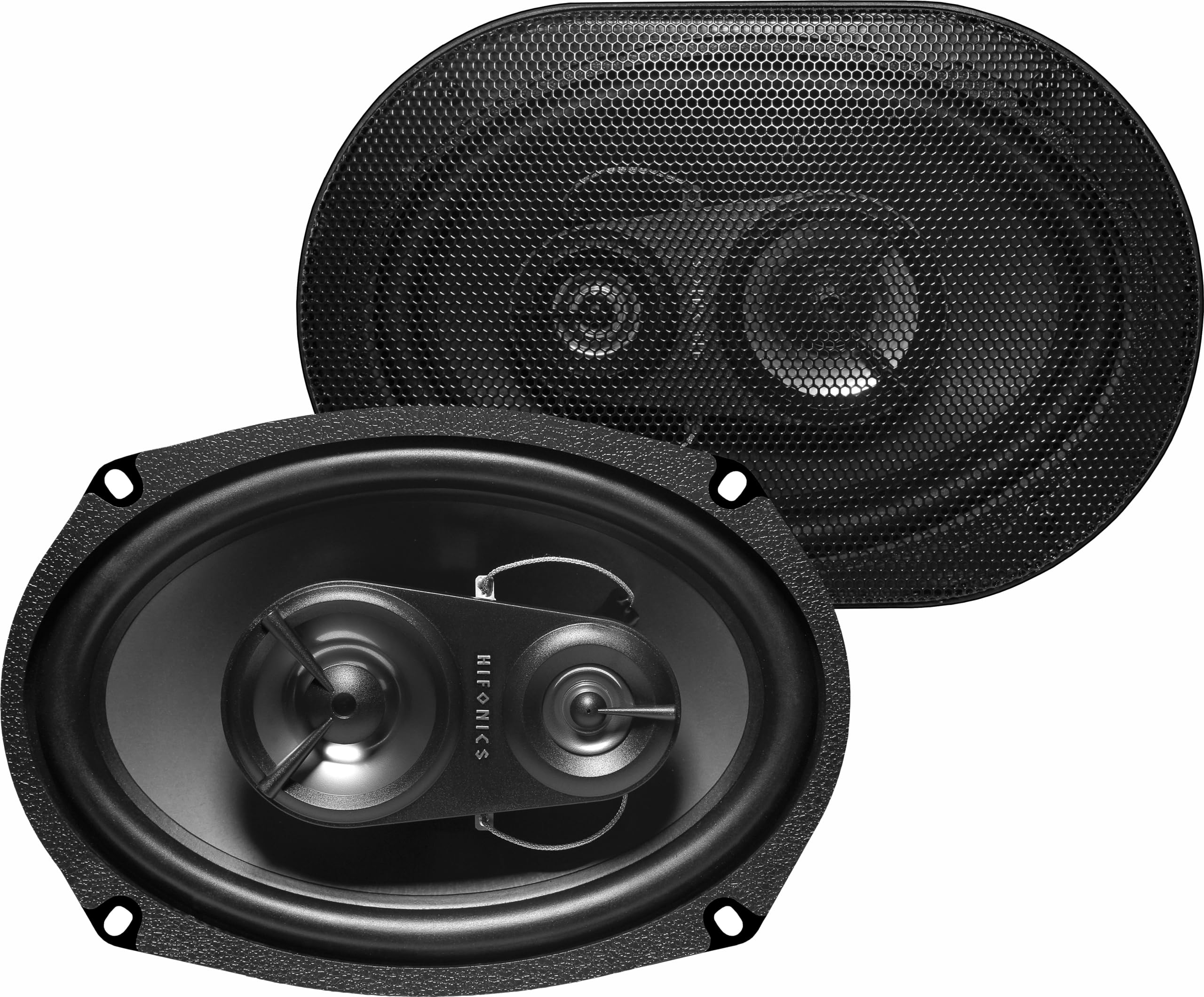 Hifonics VX693-3 Wege Triax-Lautsprecher 15 x 23 cm (6 x 9) aus der Vulcan-Serie | 1 Paar | EInbau-Lautsprecher für Car-HiFi Fans | Vulcan Serie