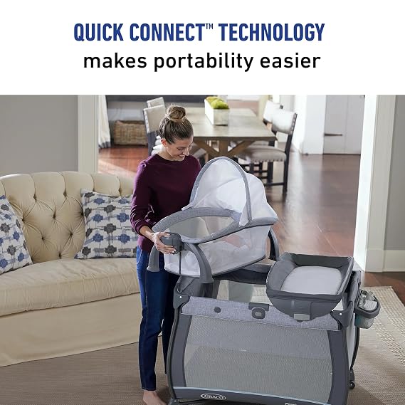 Graco Pack 'n Play Quick ConnectTM Portable Bassinet Playard