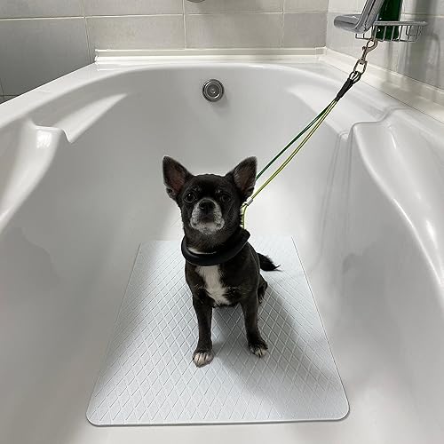 Miniatura 37 de Seagull Cómodo tapete de aseo para mascotas, tapete de aseo para mascotas, tapete de aseo para perros en casa, tapete de aseo para perros, tapete