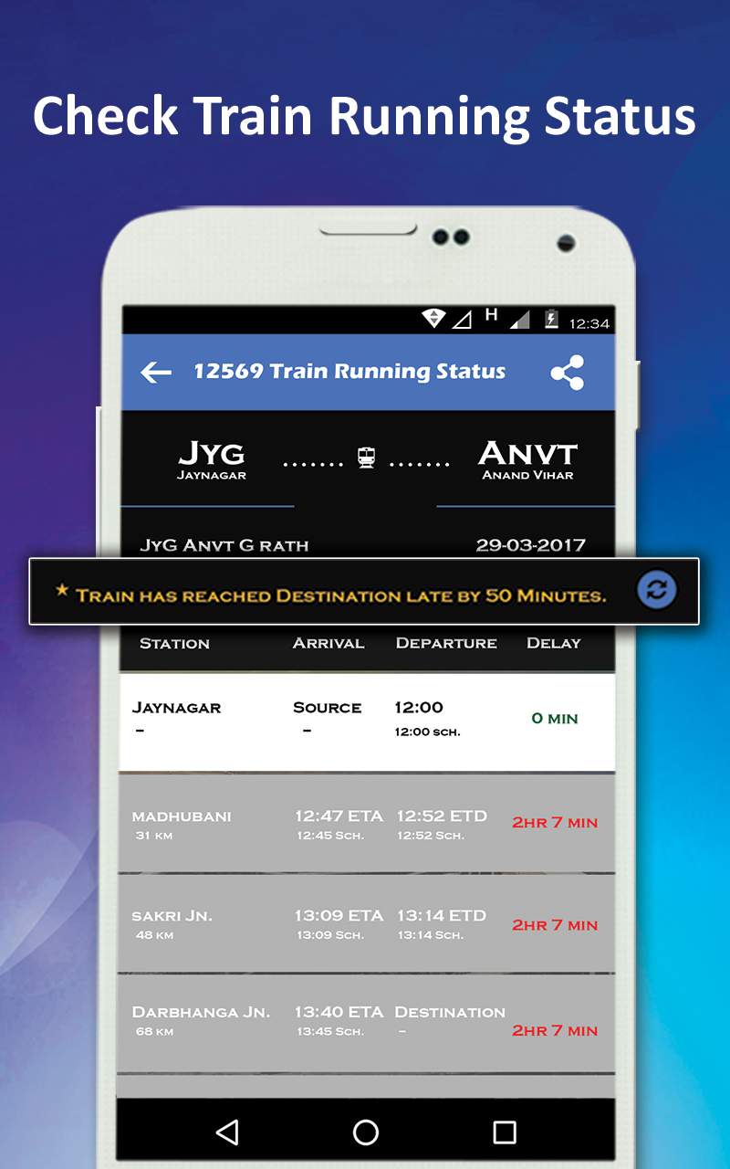 PNR & Live Train Running Status PRO - App on Amazon Appstore