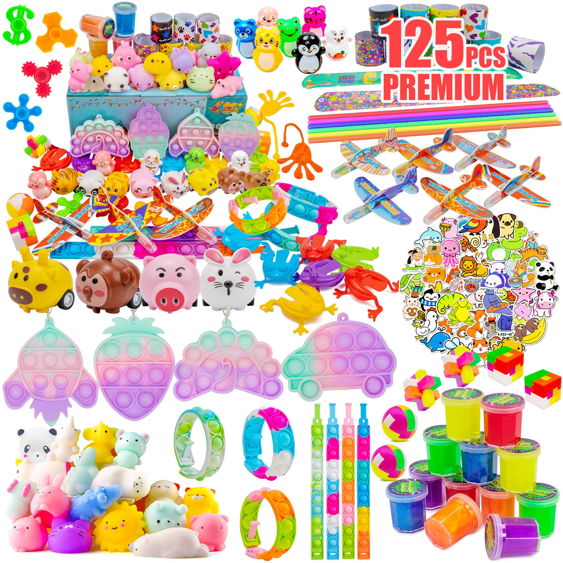 Amazon.com: DQstar Party Favors Toy for Kids 4-8-12, Treasure Box