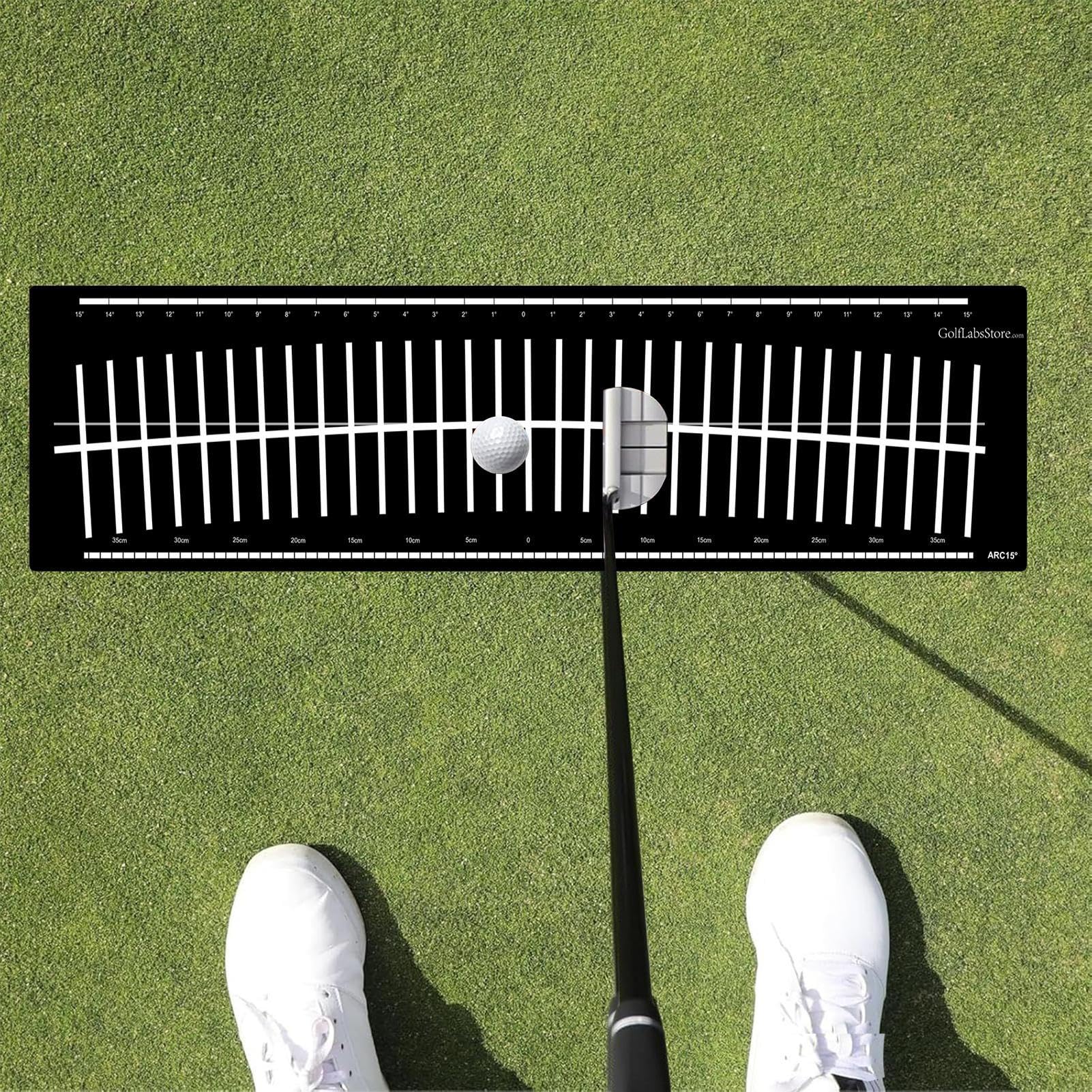 Ayuda de entrenamiento de golf,Herramienta de entrenamiento plegable y portátil | Estera de ejercicio de swing de golf | Adecuado para hombres niños niñas jóvenes adolescentes hija familia amigos casa