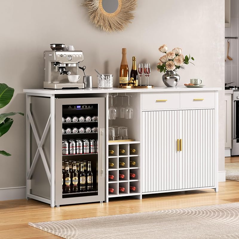 Herture Mini Fridge Cabinet