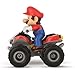Carrera RC Nintendo Mario Kart Quad 1:40 Scale 2.4 GHz Mini Collectible Radio Remote Control Toy Car Vehicle - Mario