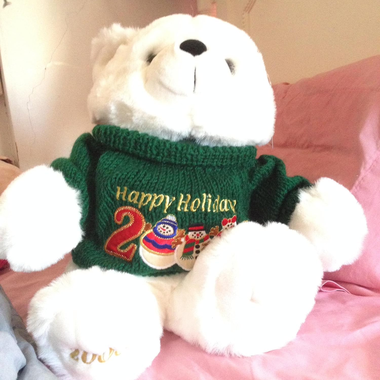 Kmart Christmas Toy Book 2022 Kmart Main Joy 2000 Seasons Greeting Teddy Bear 17" Stuffed Animal Plush Toy  Nwt : Toys & Games