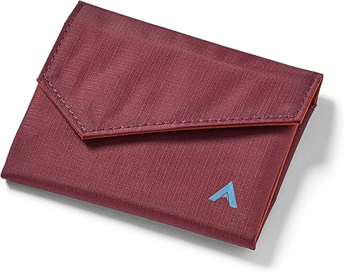 Allett Cartera de acordeón Bloqueo RFID, expandible, minimalista, cierre magnético Capacidad para 2 15 tarjetas, facturas, recibos Carteras para