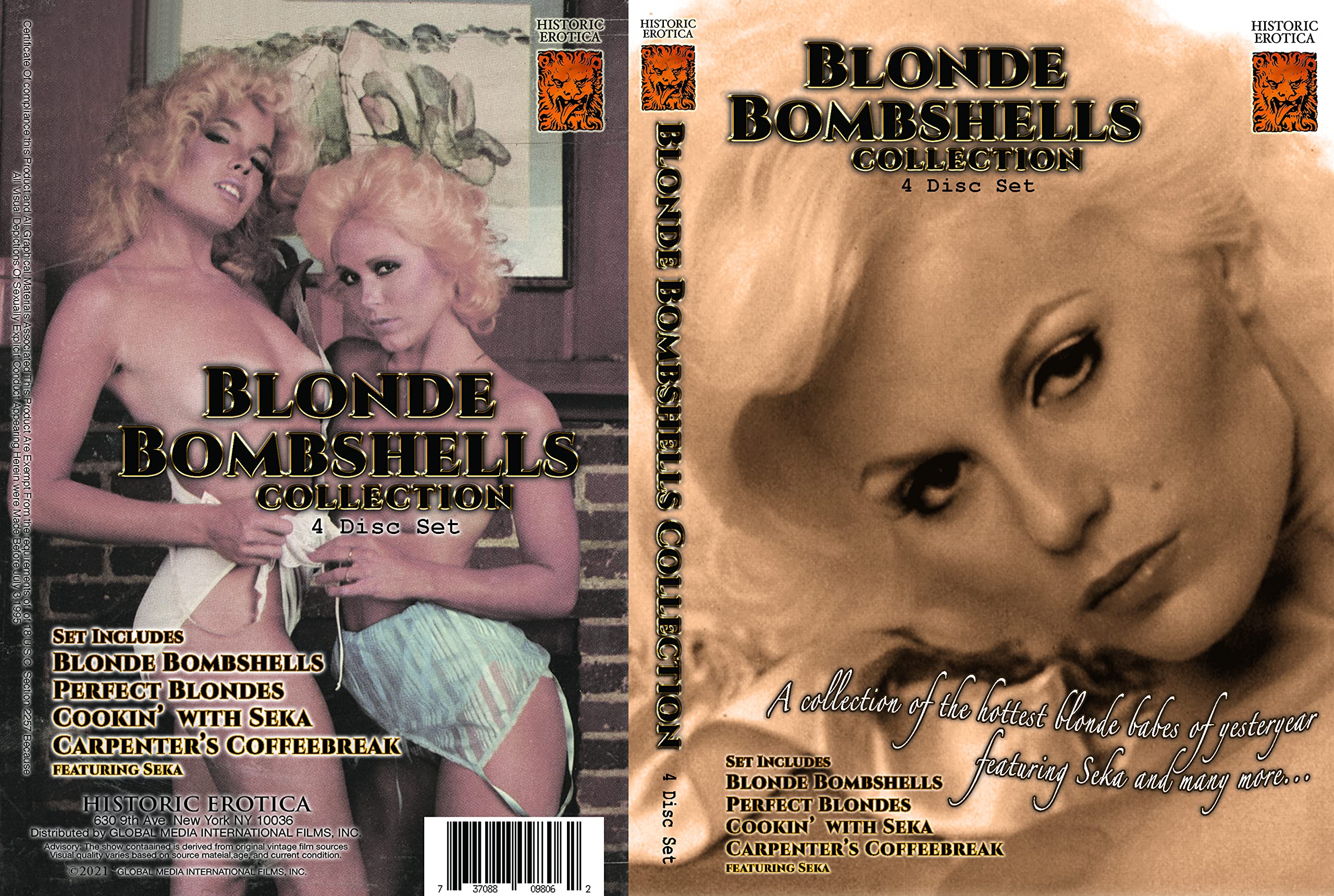 Blonde Bombshells- 4pack