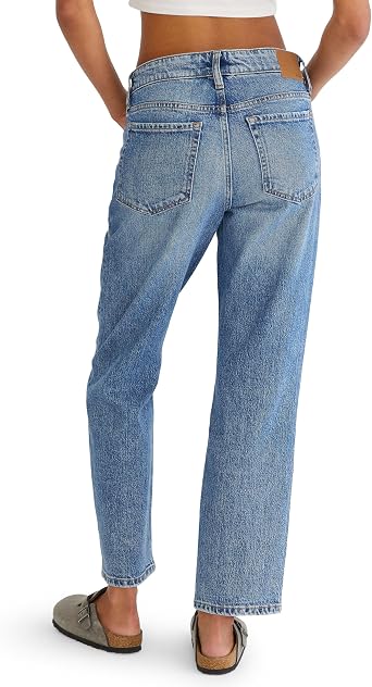 Aeropostale Women's Mid-Rise Straight Ankle Jean