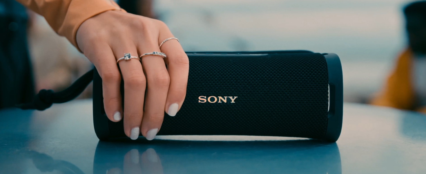Enceinte Bluetooth Sony ULT Field 1 - Son Puissant, Basses Profondes - IP67 Étanche - Autonomie 12h - Noir