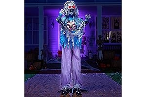 JOYIN 68" Halloween Zombie Animatronics: Spooky Yard Spectacle