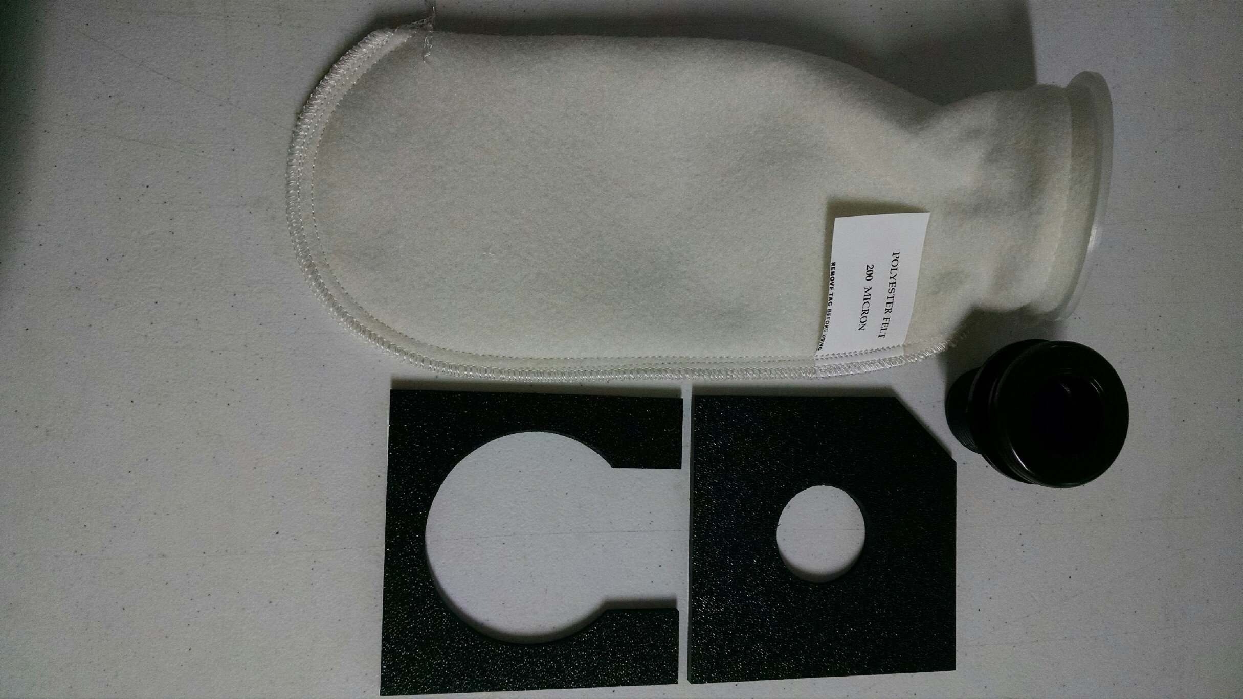 Buy Windridercreations Filter Sock Kit4 inch Filter Sock,Bulkhead,Top