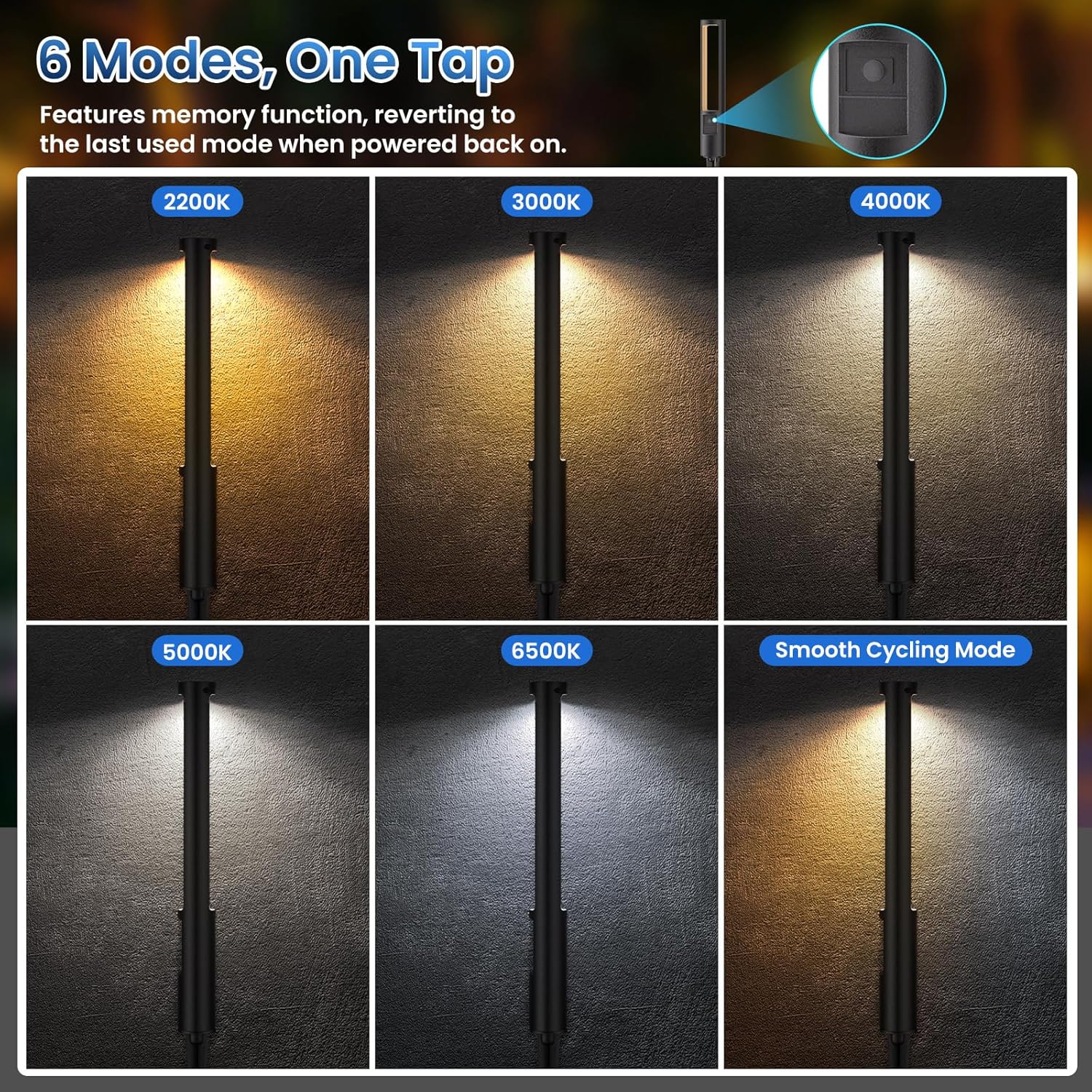 All-in-One Low Voltage Landscape Lighting Kit, 12-Pack Pathway Lights with Transformer Dusk to Dawn Outdoor Lighting 5CCT, IP66 Waterproof Landscape Lights with Connectors 100FT Wire for Patio